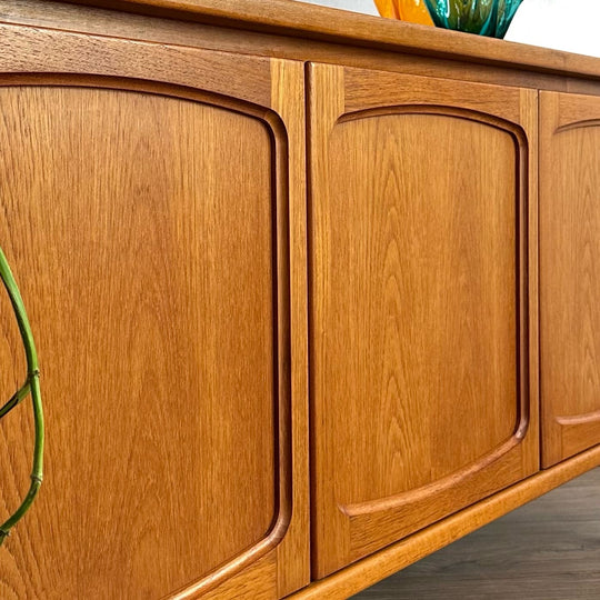 Mid Century teak sideboard buffet by Noblett