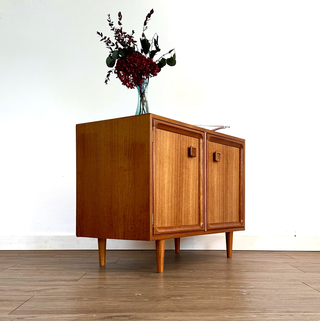 Mid Century Parker Teak LP cabinet sideboard by Park