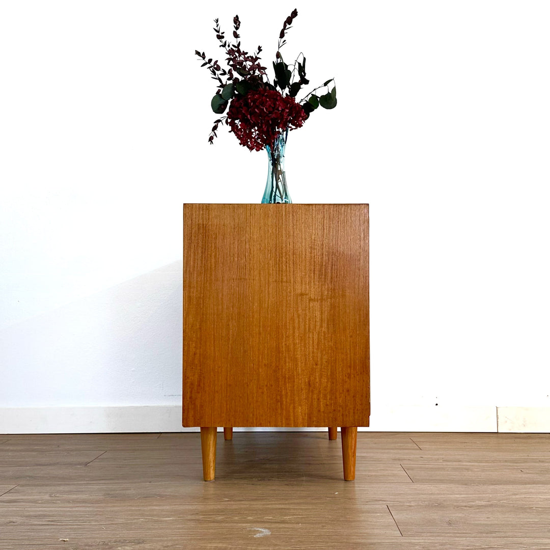 Mid Century Parker Teak LP cabinet sideboard by Park